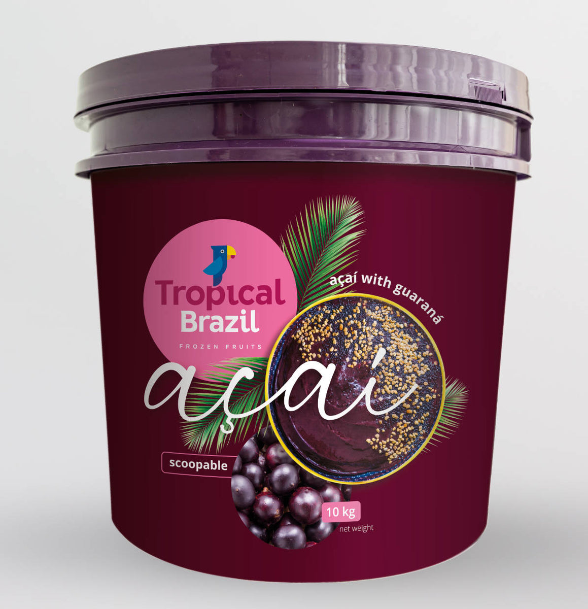 TROPICAL BRAZIL Acai Bucket 10kg
