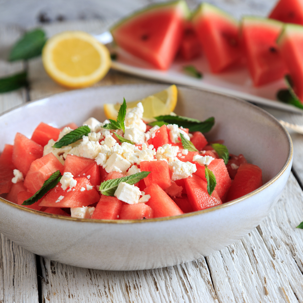 WATERMELON, FETA & MINT SALAD