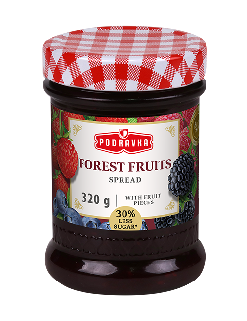 forest fruits jams